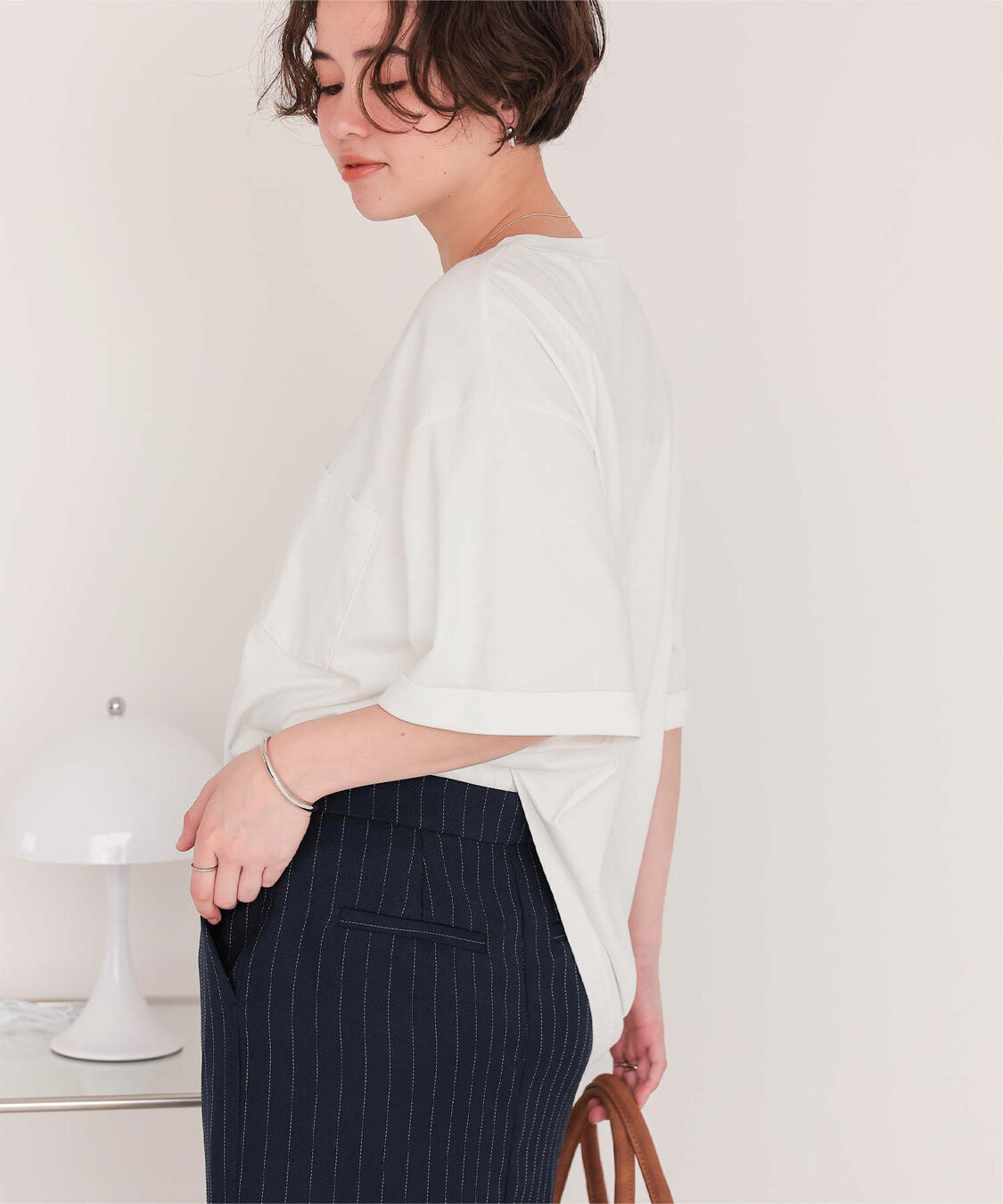 titivate「汗染み防止ポケットTシャツ」|Tシャツ・カットソー|