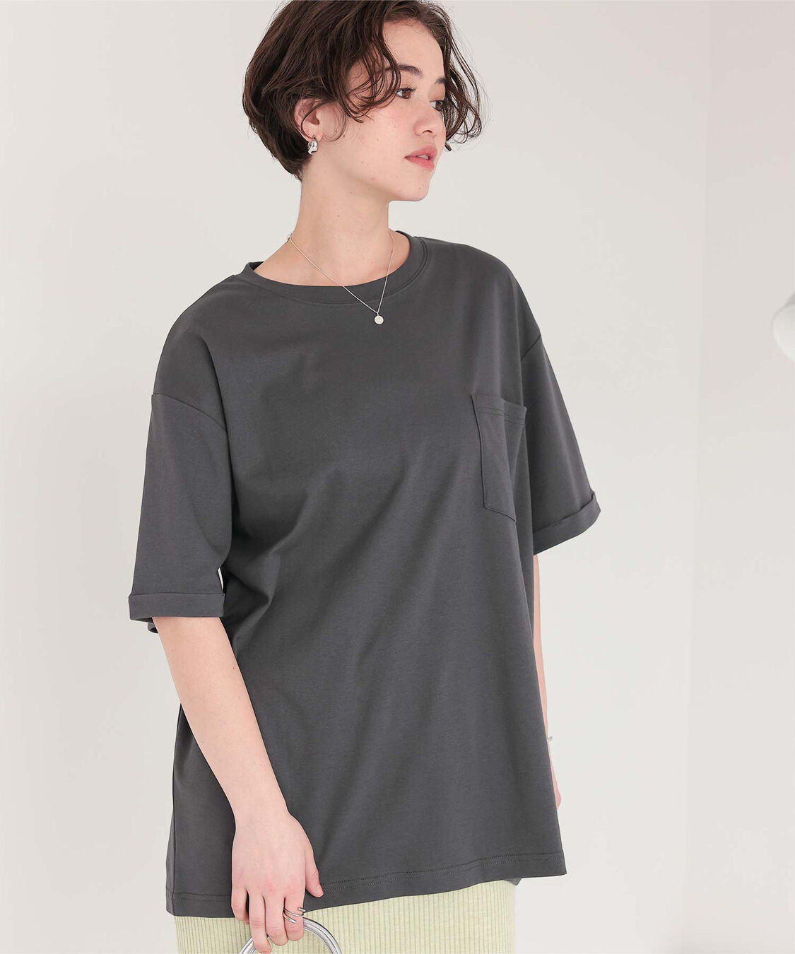 titivate「汗染み防止ポケットTシャツ」|Tシャツ・カットソー|