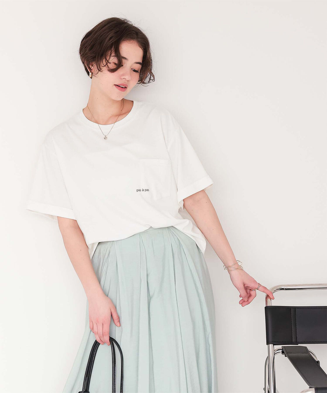 titivate「汗染み防止ポケットTシャツ」|Tシャツ・カットソー|