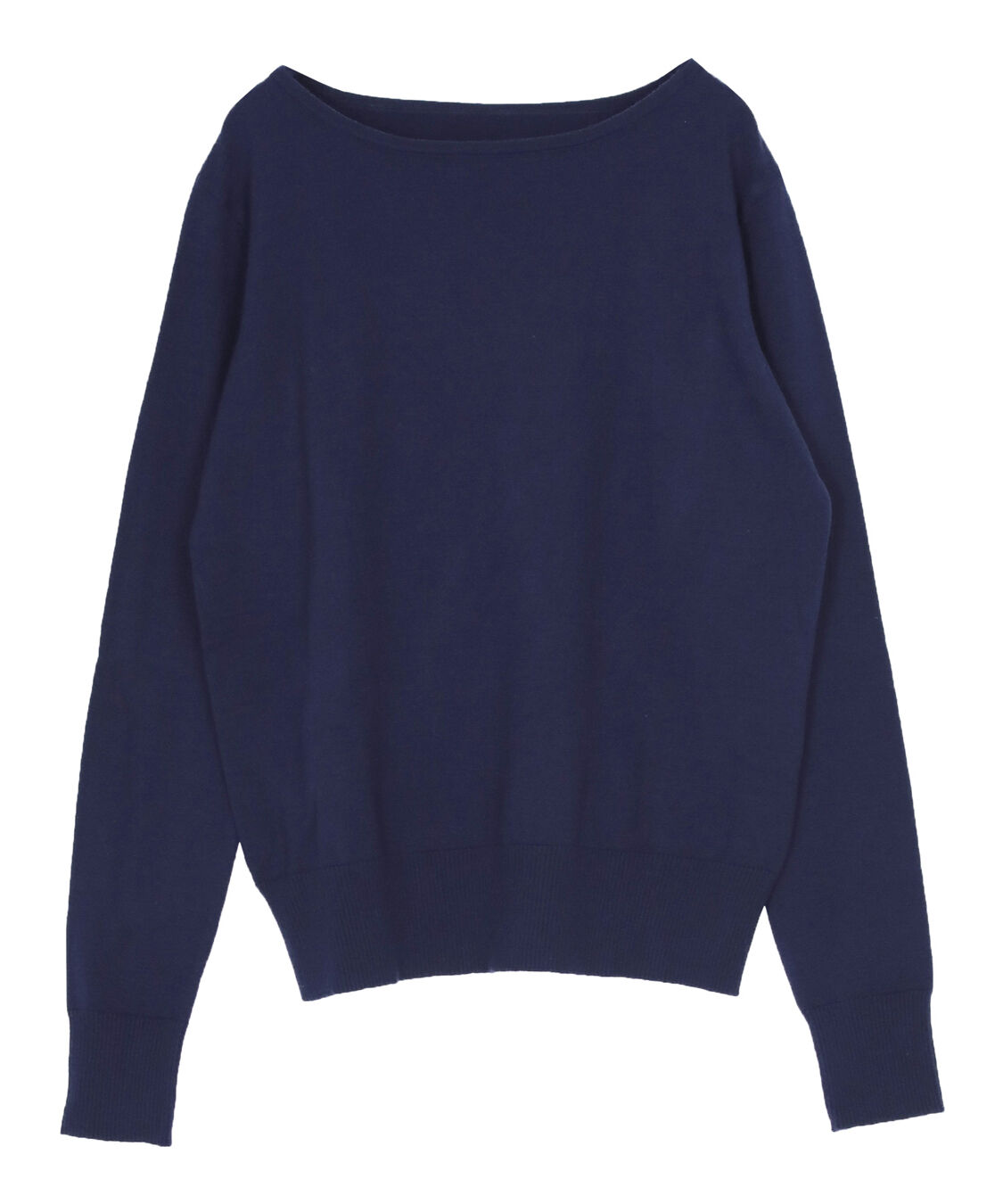 titivate「なめらか手触りカシミヤタッチボートネックニット」|ニット・セーター|