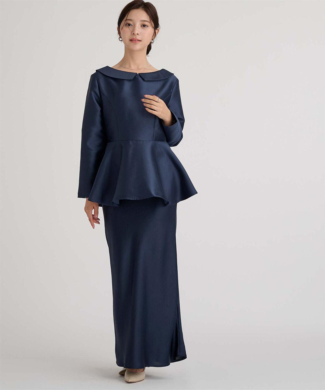 ur's「2wayペプラムブラウス」|シャツ・ブラウス|