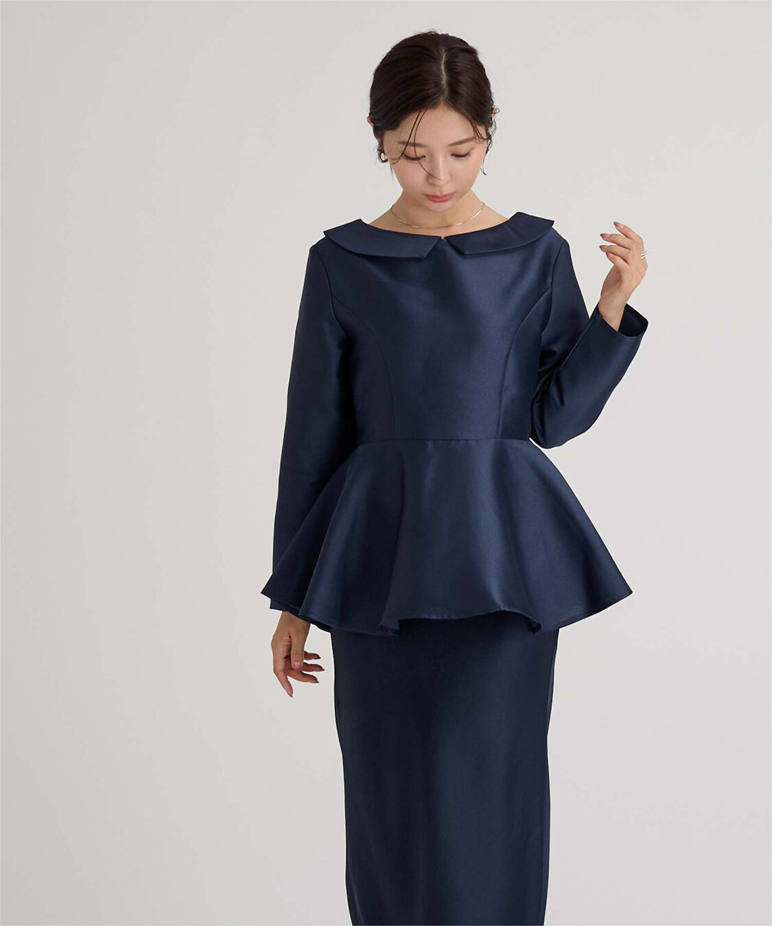 ur's「2wayペプラムブラウス」|シャツ・ブラウス|