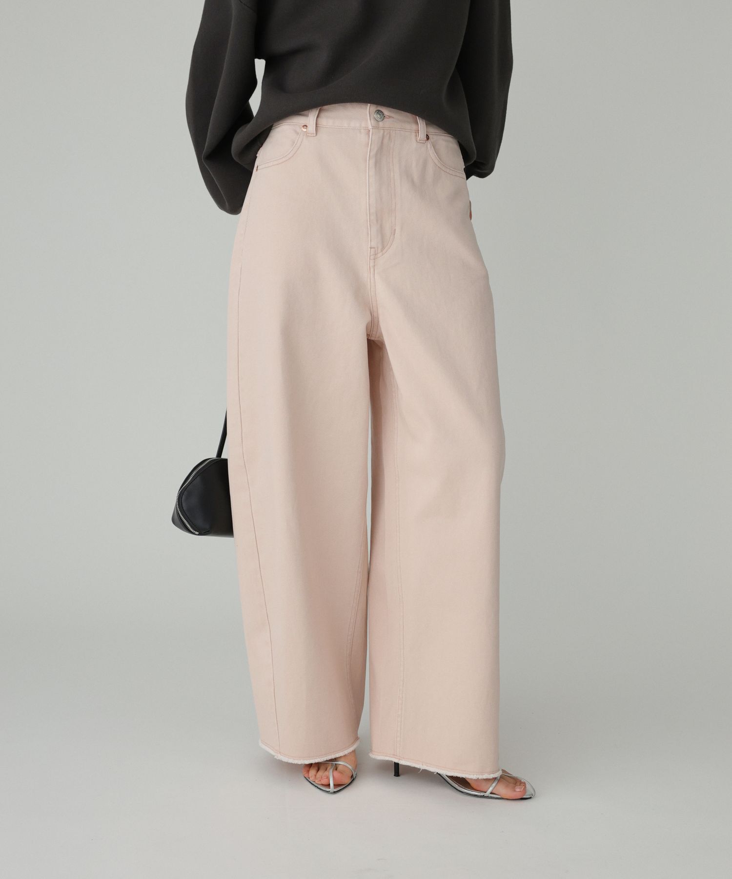 BABYLONE「バレルレッグデニムパンツ」|デニム|