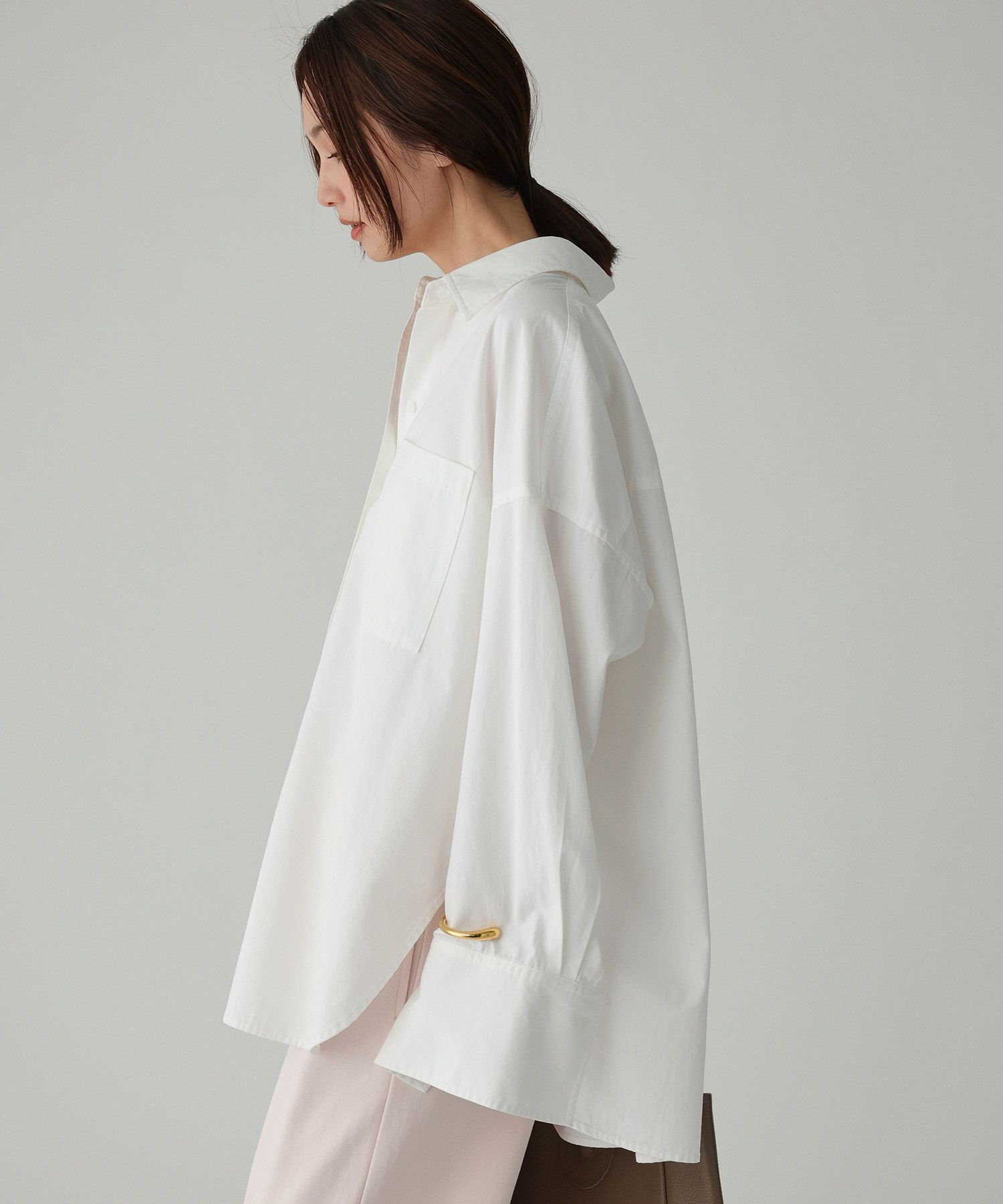 BABYLONE「WASHオーバーシャツ」|シャツ・ブラウス|