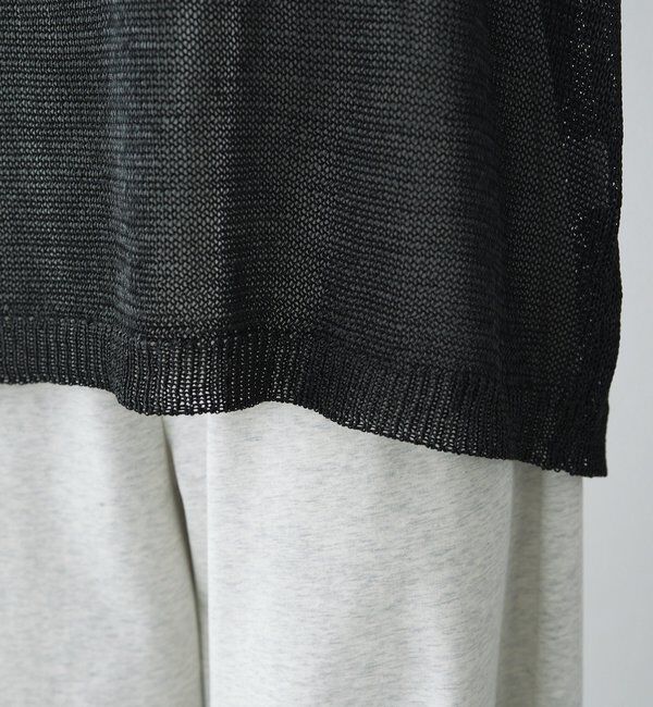  「テープヤーンニットベスト」|ニット・セーター|