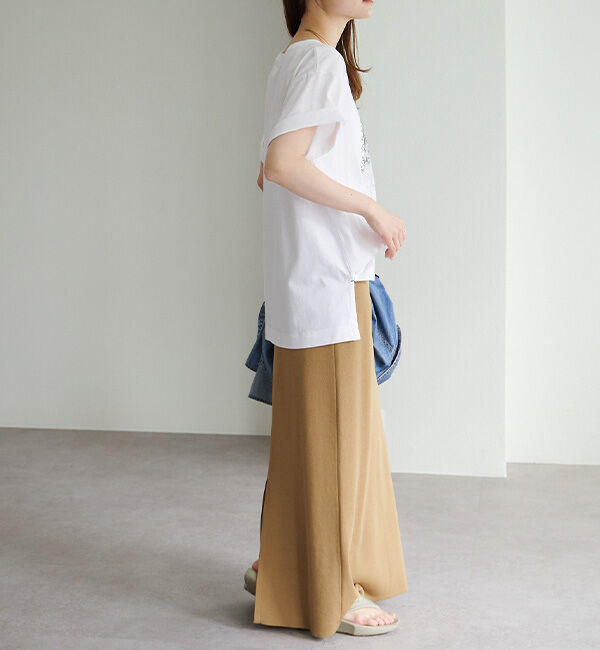  「【接触冷感+UVカット】フォトプリントTシャツ」|Tシャツ・カットソー|