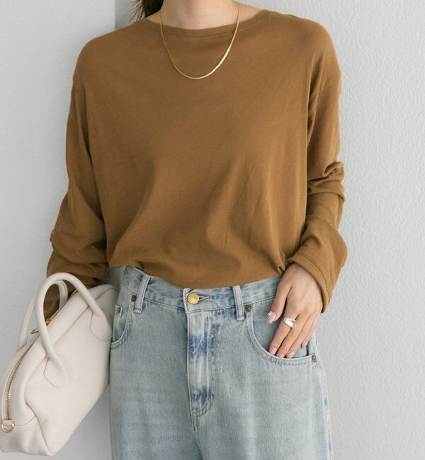  「【25AW新色登場！】コットンシアーカットソー」|プルオーバー|
