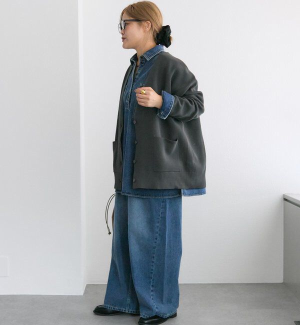  「【＠noricorico102企画】ヴィンテージライクデニムチュニックシャツ」|シャツ・ブラウス|