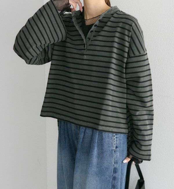  「【リバイバル】ドットチュールドッキングレイヤードカットソー」|Tシャツ・カットソー|