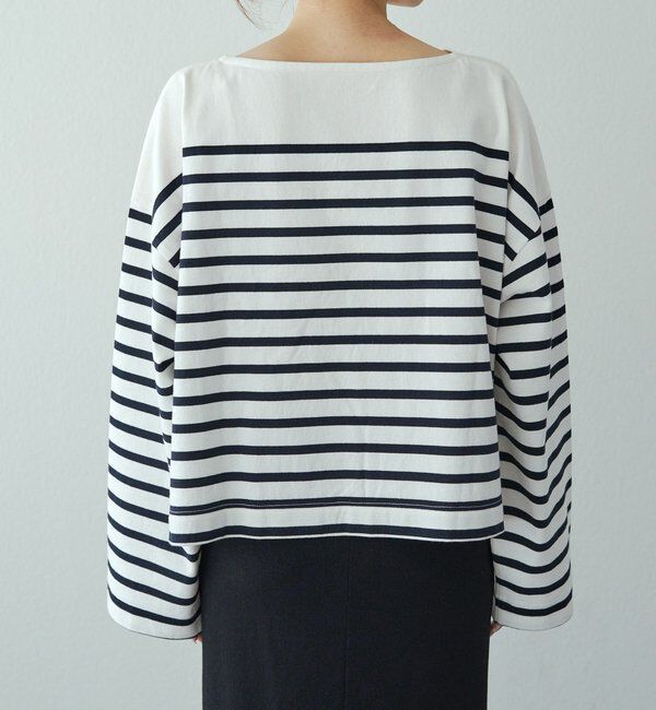  「【@kokiminitaコラボ】パネルボーダーワイドスリーブカットソー」|Tシャツ・カットソー|