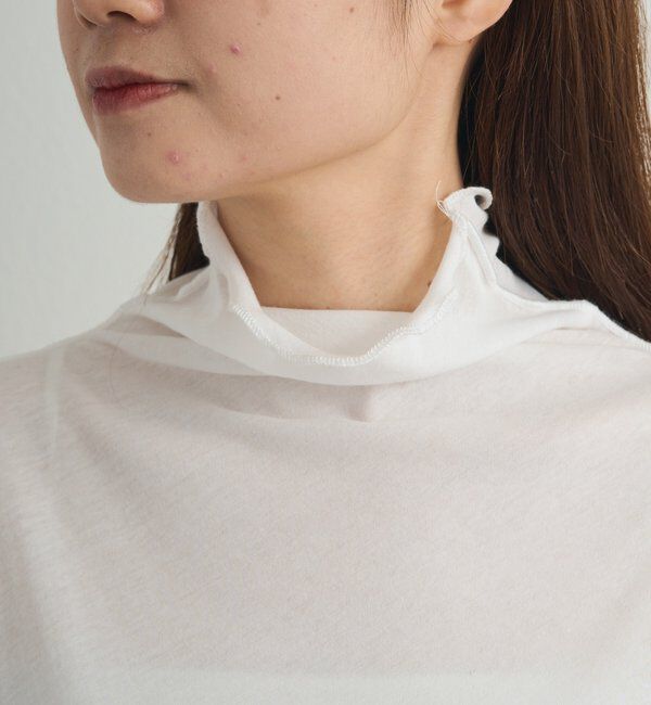  「【25AW新色登場！】コットンシアーハイネックカットソー」|Tシャツ・カットソー|