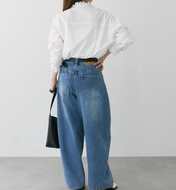  「襟袖プリーツブラウス」|シャツ・ブラウス|