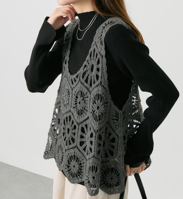  「【リバイバル/新色追加】プチハイネックリブニット」|ニット・セーター|