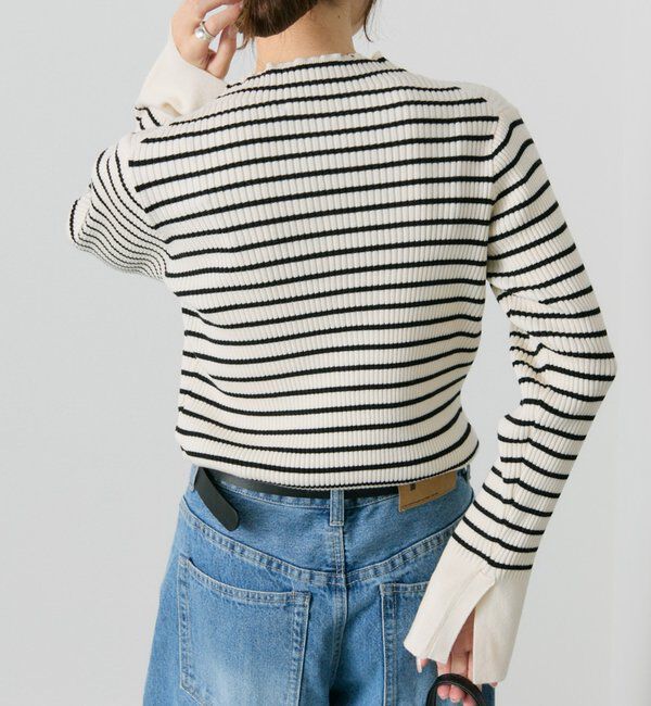  「【リバイバル/新色追加】プチハイネックリブニット」|ニット・セーター|