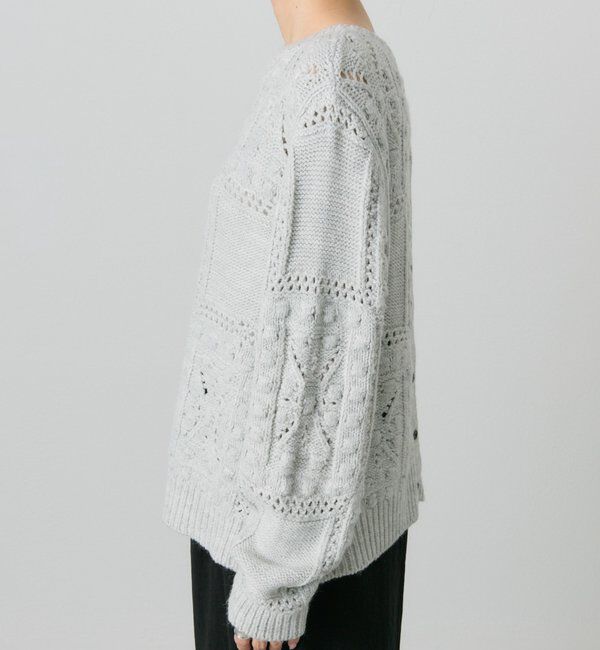  「ポップコーン編み2WAYニット」|ニット・セーター|