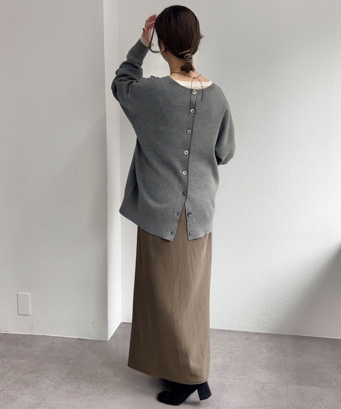  「【＠sein___000企画】ジャガードロゴ2WAYニットプルオーバー」|キャミソール|