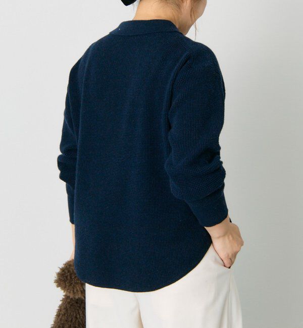  「ワッフルニットポロ」|キャミソール|