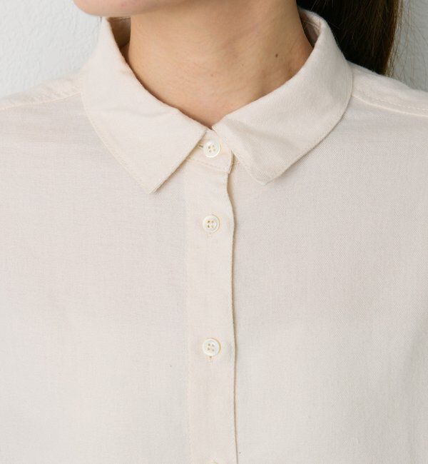  「起毛オーバーシャツブラウス」|シャツ・ブラウス|