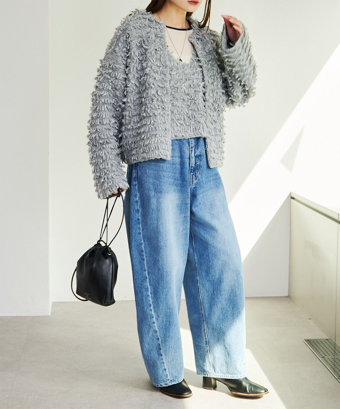  「ループフリンジニットビスチェ」|ニット・セーター|