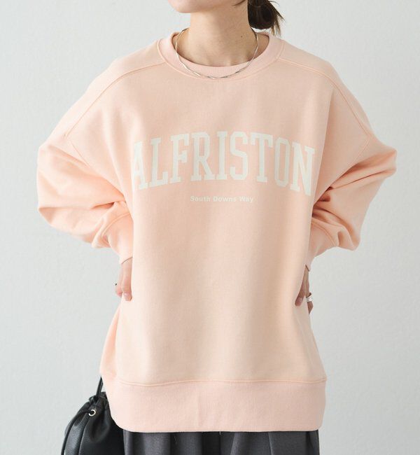  「ロゴプリント裏起毛スウェットプルオーバー」|プルオーバー|