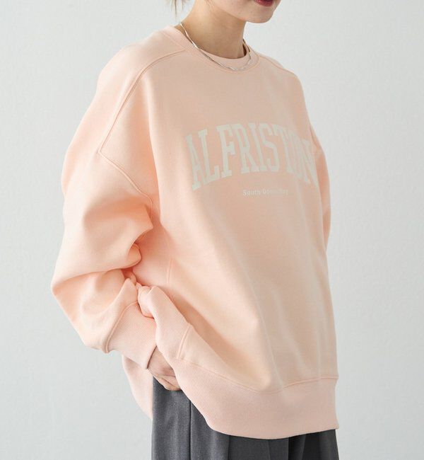  「ロゴプリント裏起毛スウェットプルオーバー」|プルオーバー|