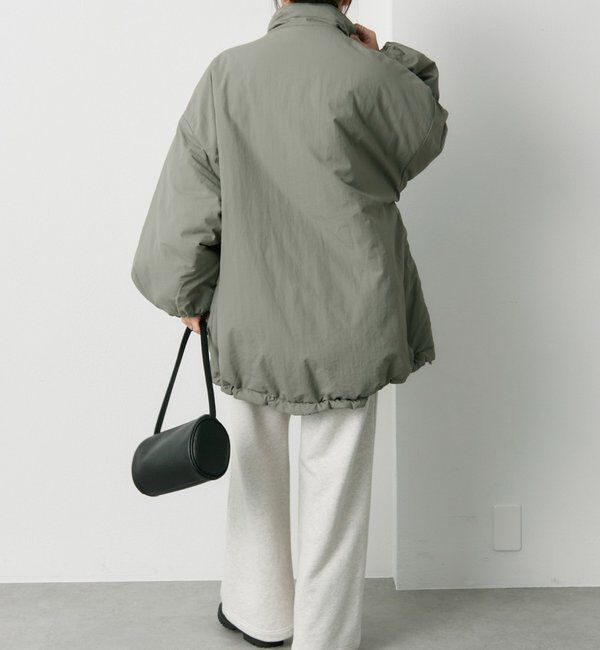  「【WEB限定】リバーシブルスタンドカラーパファージャケット」|テーラードジャケット|