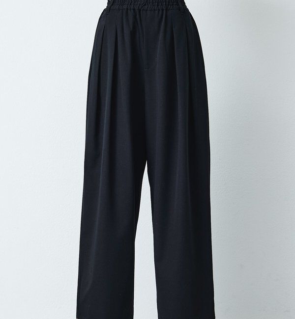  「【リニューアル】ツータックウエストゴムストレッチパンツ」|その他|