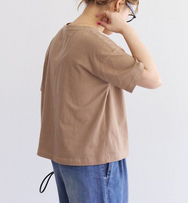  「【F&B】オーガニックコットンガーゼTシャツ」|Tシャツ・カットソー|