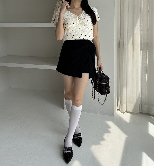  「チャーム付きキルティングバニティバッグ」|ショルダー・メッセンジャー|