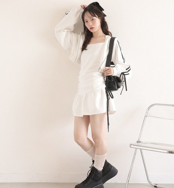  「【ペットボトルが入る！】ミラー付きドロストバック」|ショルダー・メッセンジャー|