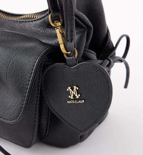  「【ペットボトルが入る！】ミラー付きドロストバック」|ショルダー・メッセンジャー|