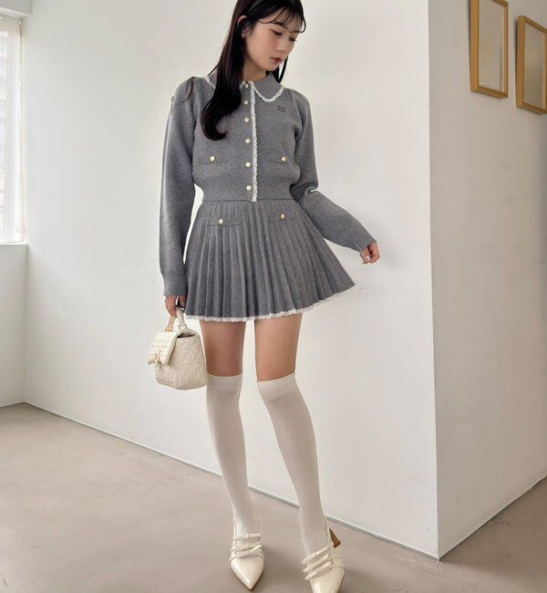  「リボン付きポインテッドストラップシューズ」|その他|