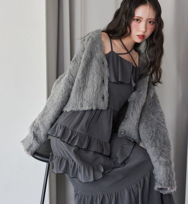  「メリーカールカーディガン」|ニット・セーター|