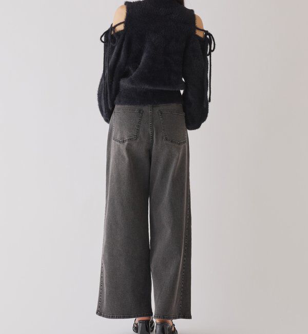  「2way肩あきシャギーニット」|ニット・セーター|