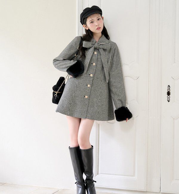  「リボンミドルコート/SMサイズあり」|その他|