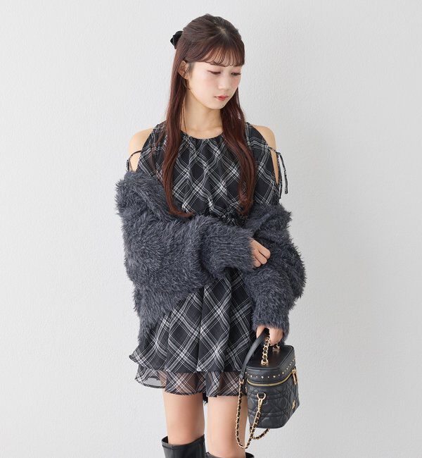  「あざとモテフェザーカーデ」|ニット・セーター|