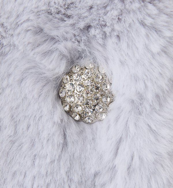  「衿つきエコファーショートコート」|ダウンベスト・ベスト|