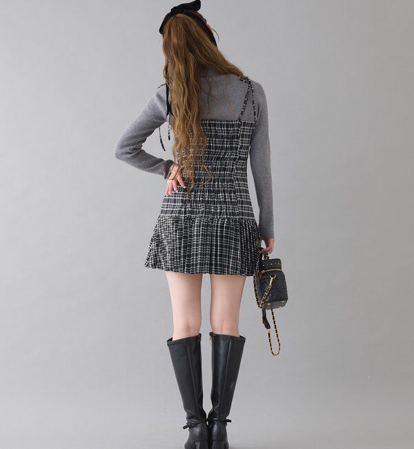  「肩リボンジャンスカ」|ワンピース|