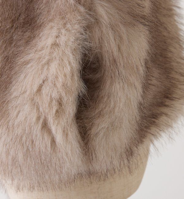  「フェイクファーショートブルゾン」|ダウンベスト・ベスト|