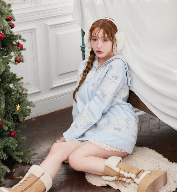  「ノルディック柄ニット」|ニット・セーター|