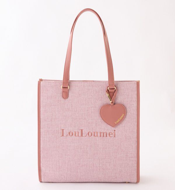  「【LouLoumei】全10色展開/ハートチャーム付きキャリーオントート/推し活」|その他|
