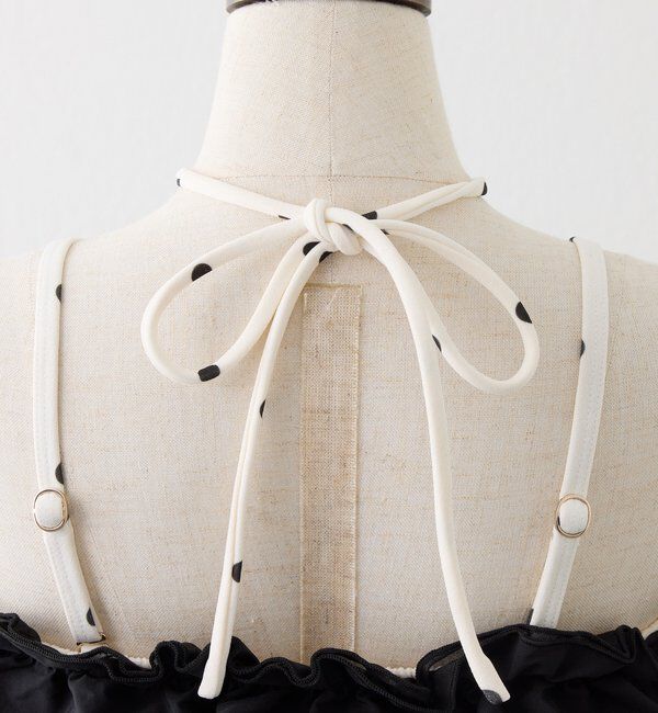  「swimwear/フリルオフショル＋フレアミニスカート(3点セット)」|その他|