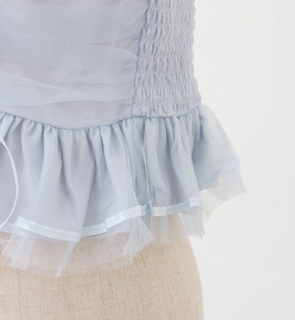  「【Tulle Collection】チュールビスチェ」|シャツ・ブラウス|