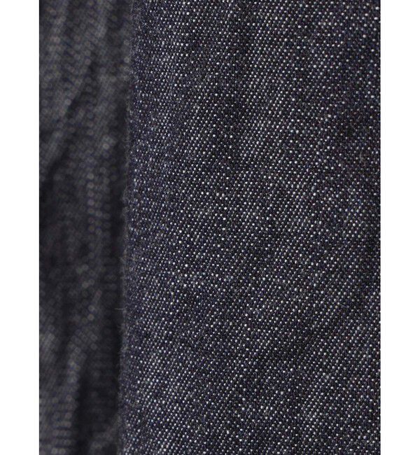 mizuiro ind「mizuiro ind デニムショートベスト」|ベスト・ジレ|