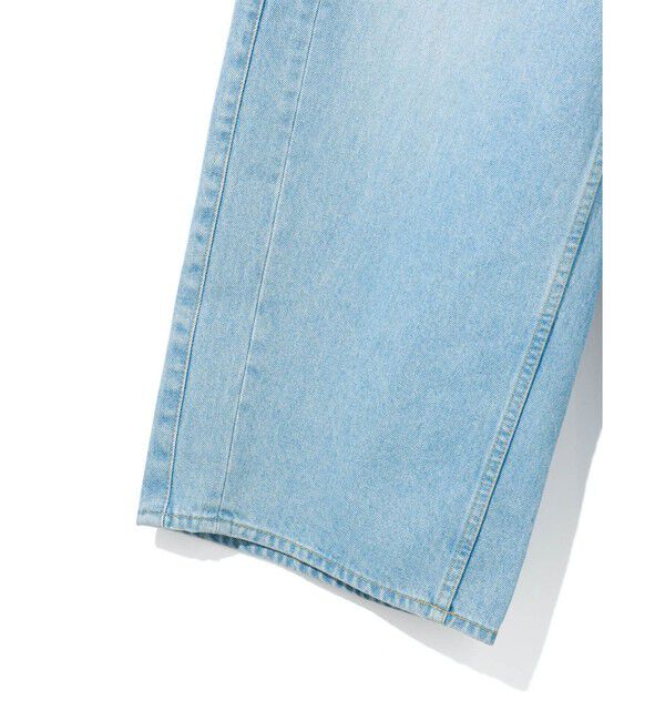 MIDIUMISOLID「MIDIUMISOLID for Ladies バレルレッグワイドデニム」|デニム|