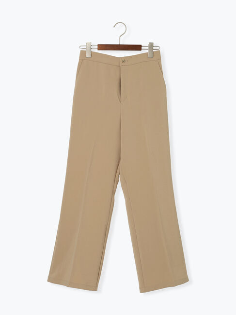 Te chichi「【松井愛莉着用】ドライダブルクロスフレアストレートパンツ」|その他|