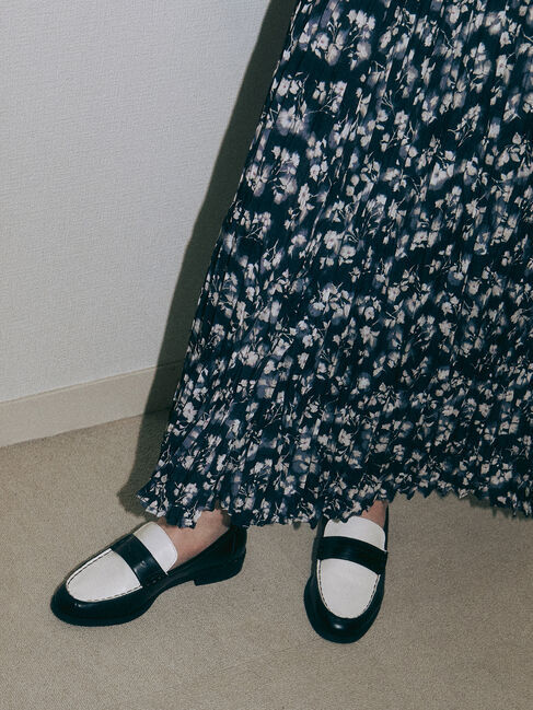 Lugnoncure「花柄クリンクルギャザースカート《2025autumn catalog item》」|スカート|