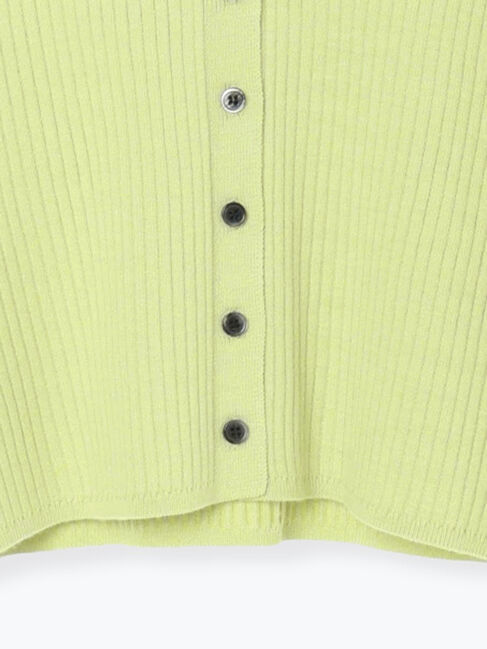 Te chichi「ポロカラークロップトカーディガン」|カーディガン|