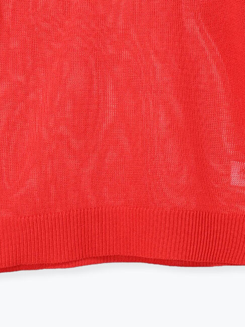 Te chichi「メッシュスキッパーポロニット」|ニット・セーター|