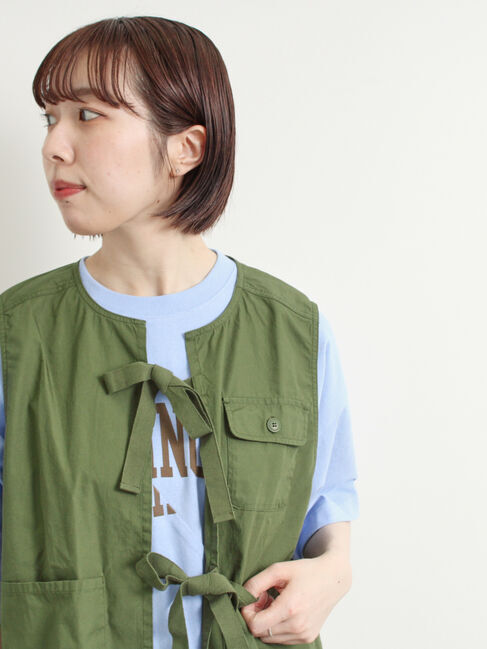 SM2「リボンフィッシングベスト」|ダウンベスト・ベスト|